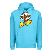 Ocean Blue pringles snack for all Premium Hoodie - ArtMosaic