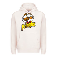 Pale Pink pringles snack for all Premium Hoodie - ArtMosaic