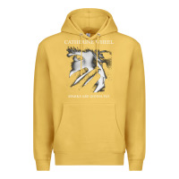 Antique Gold Catherine wheel, Catherine wheel art, Catherine wheel vintage, Catheri Premium Hoodie - ArtMosaic