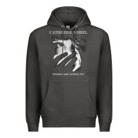 Charcoal Heather Catherine wheel, Catherine wheel art, Catherine wheel vintage, Catheri Premium Hoodie - ArtMosaic