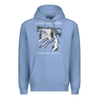 Colony Blue Catherine wheel, Catherine wheel art, Catherine wheel vintage, Catheri Premium Hoodie - ArtMosaic