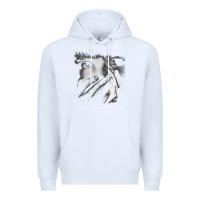 White Catherine wheel, Catherine wheel art, Catherine wheel vintage, Catheri Premium Hoodie - ArtMosaic