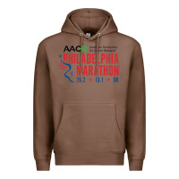 Chestnut PHILADELPHIA MARATHON Premium Hoodie - ArtMosaic