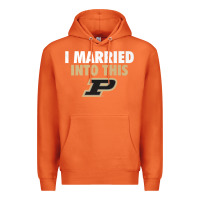 Carrot Purdue Boilermakers Married Into This - Apparel Premium Hoodie - ArtMosaic