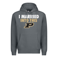 Rock Purdue Boilermakers Married Into This - Apparel Premium Hoodie - ArtMosaic