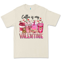 Bone Coffee Is MY Valentine Premium Tee - CowhideDigitalArt