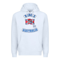 White rebel MC supporter Premium Hoodie - ArtMosaic