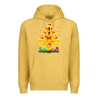 Antique Gold duck rubber duck christmas tree duckie and quack christmas 123 Premium Hoodie - ArtMosaic