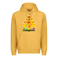 Mustard duck rubber duck christmas tree duckie and quack christmas 123 Premium Hoodie - ArtMosaic
