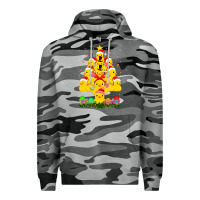 Slate Camo duck rubber duck christmas tree duckie and quack christmas 123 Premium Hoodie - ArtMosaic