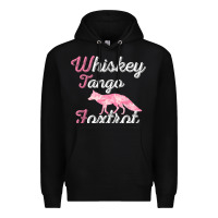 Black whiskey tango foxtrot military womens fun wtf quote t shirt Premium Hoodie - ArtMosaic