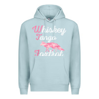 Blue Mist whiskey tango foxtrot military womens fun wtf quote t shirt Premium Hoodie - ArtMosaic