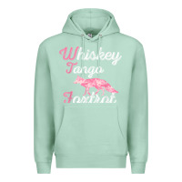 Seafoam whiskey tango foxtrot military womens fun wtf quote t shirt Premium Hoodie - ArtMosaic