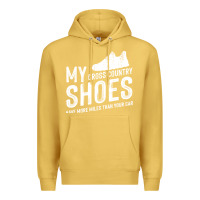 Antique Gold cross country running   xc run runner pullover hoodie Premium Hoodie - ArtMosaic