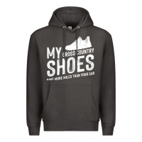 Smoke cross country running   xc run runner pullover hoodie Premium Hoodie - ArtMosaic