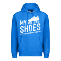 True Royal cross country running   xc run runner pullover hoodie Premium Hoodie - ArtMosaic