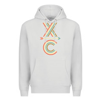 Dove Grey X-Country Design For Cross Country Runners and Coaches Premium Hoodie - ArtMosaic
