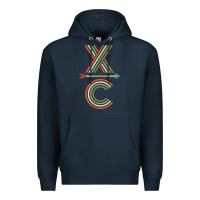 Navy X-Country Design For Cross Country Runners and Coaches Premium Hoodie - ArtMosaic