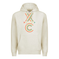Oatmeal Heather X-Country Design For Cross Country Runners and Coaches Premium Hoodie - ArtMosaic