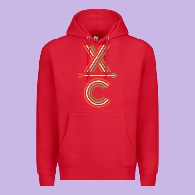 X-country Design For Cross Country Runners And Coaches Premium Hoodie Designed By Artmosaic