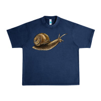 Navy snail Urban Heavy Tee - LillyAllenDesigns
