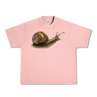 Salmon snail Urban Heavy Tee - LillyAllenDesigns