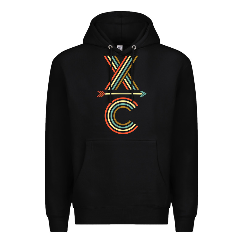 X-country Design For Cross Country Runners And Coaches Premium Hoodie by ArtMosaic | Teevron