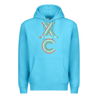 Ocean Blue X-Country Design For Cross Country Runners and Coaches Premium Hoodie - ArtMosaic