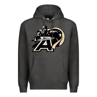 Charcoal Heather army black knights Premium Hoodie - ArtMosaic