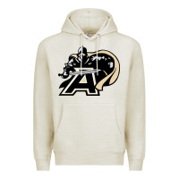 Oatmeal Heather army black knights Premium Hoodie - ArtMosaic