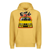 Antique Gold Yellow E36 Premium Hoodie - ArtMosaic