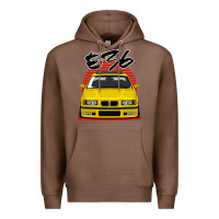 Chestnut Yellow E36 Premium Hoodie - ArtMosaic