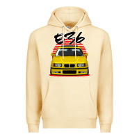 Pina Colada Yellow E36 Premium Hoodie - ArtMosaic