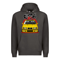 Smoke Yellow E36 Premium Hoodie - ArtMosaic