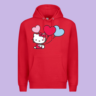 Kitty Premium Hoodie Designed By Artmosaic