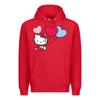 Red kitty Premium Hoodie - ArtMosaic