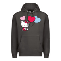 Smoke kitty Premium Hoodie - ArtMosaic