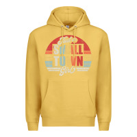 Antique Gold Limited Edition Retro Vintage Just A Small Town Girl Premium Hoodie - ArtMosaic