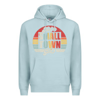 Blue Mist Limited Edition Retro Vintage Just A Small Town Girl Premium Hoodie - ArtMosaic