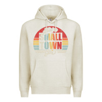 Oatmeal Heather Limited Edition Retro Vintage Just A Small Town Girl Premium Hoodie - ArtMosaic