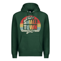 Sports Green Limited Edition Retro Vintage Just A Small Town Girl Premium Hoodie - ArtMosaic