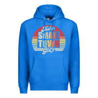 True Royal Limited Edition Retro Vintage Just A Small Town Girl Premium Hoodie - ArtMosaic