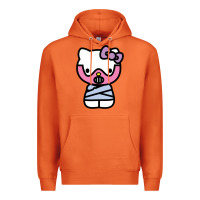 Carrot hell kitty cute devil Premium Hoodie - ArtMosaic