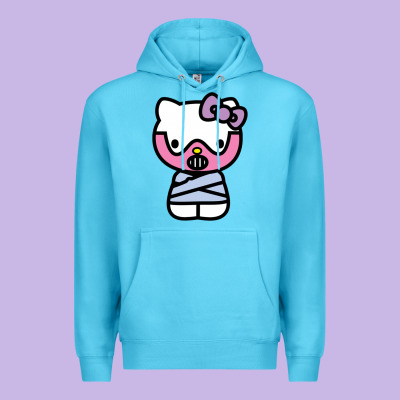 Hell Kitty Cute Devil Premium Hoodie Designed By Artmosaic