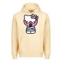 Pina Colada hell kitty cute devil Premium Hoodie - ArtMosaic