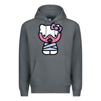 Rock hell kitty cute devil Premium Hoodie - ArtMosaic
