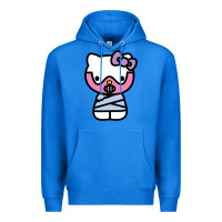 True Royal hell kitty cute devil Premium Hoodie - ArtMosaic