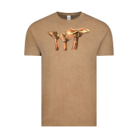 Vintage Coffee lactarius rufus mushroom Vintage Tee - LillyAllenDesigns