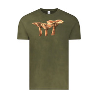 Lactarius Rufus Mushroom Vintage Tee | Teevron
