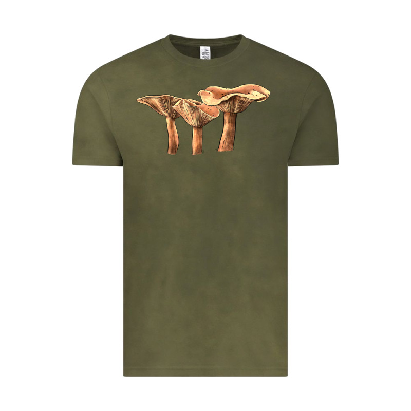 Lactarius Rufus Mushroom Vintage Tee by LillyAllenDesigns | Teevron